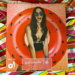 NIB south beach watermelon tube